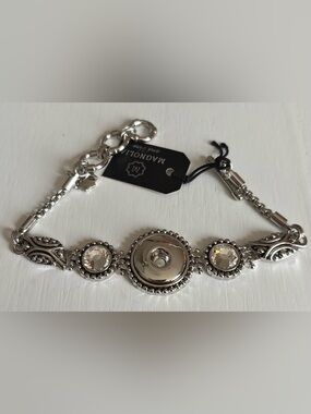 Magnolia & Vine 18mm Snap Bracelet